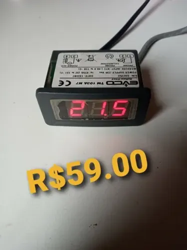 Termômetro digital com sonda inclusa 