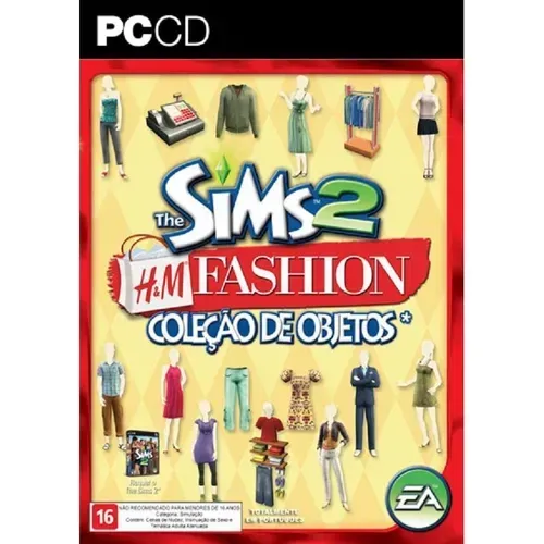the sims 2 h&m fashion mídia física original para pc