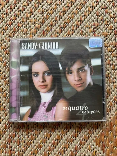 CD RARO Sandy e Junior As Quatro Estações