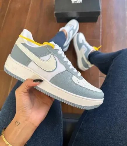 Tênis Nike Air force azul premium 