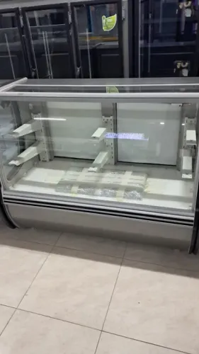 Balcão Vitrine Neutra 1,40m - Gelopar