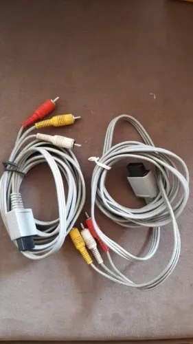 Nintendo Wii cabo AV original
