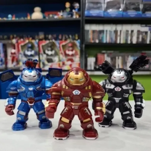 Bloco de Montar Estilo Lego - Hulk Buster