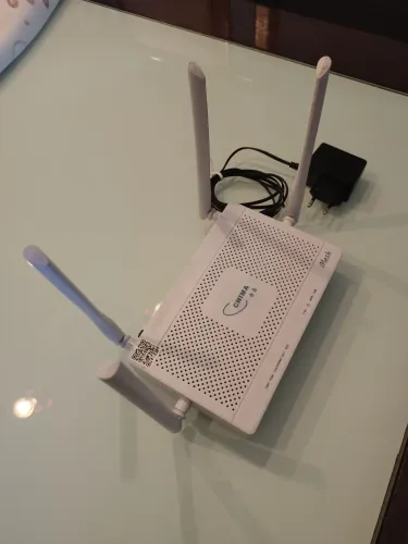 ONU XPON Wi-Fi Mesh CHIMA SDN7754ACG2-v3 - Dual Band - 1200M APC (Conector Verde)