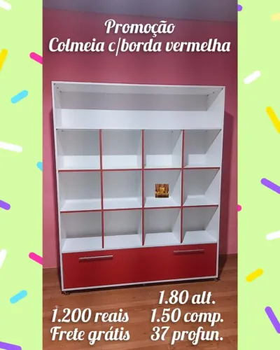 Colmeia com borda vermelha em promoção