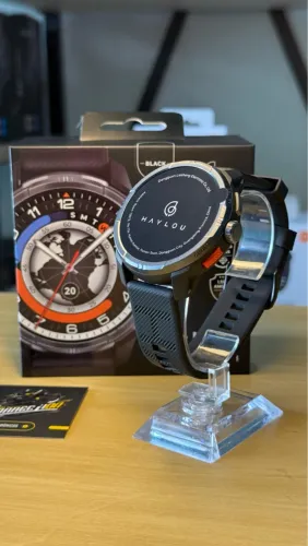 Smartwatch Haylou Solar Ultra GPS Tela Amoled Novo - Lançamento