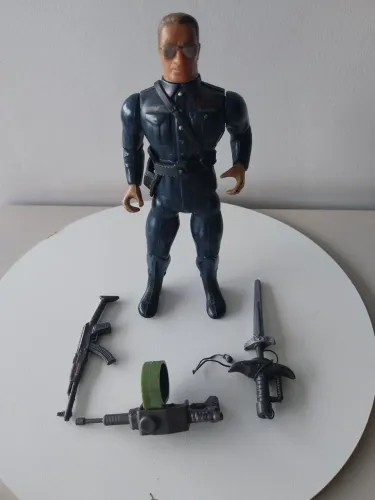 Boneco Rambo / General Warhawk anos 80
