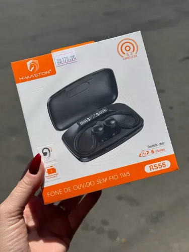 Fone de Ouvido Condução Ossea Bluetooth 