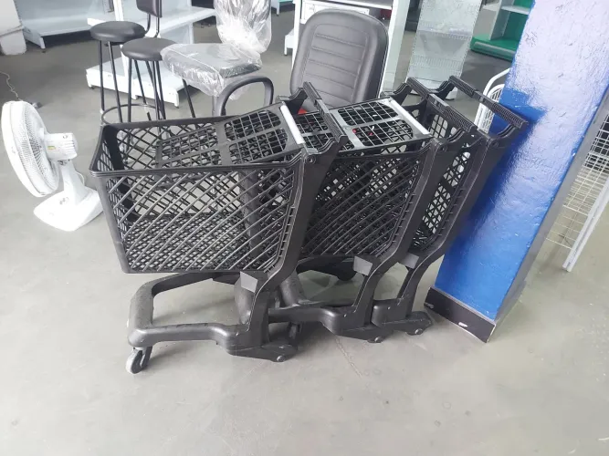 CARRINHO DE COMPRAS PLASTICO SO AGENTE REM 899.00 AVISTA *