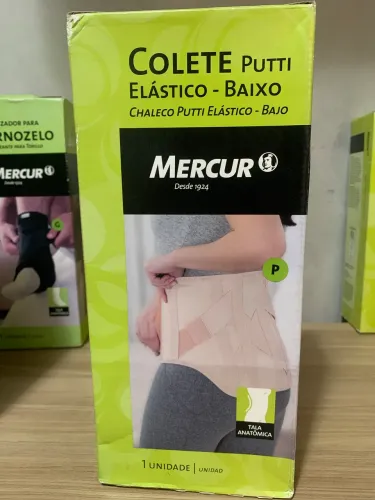 Colete Putti - elástico baixo - rala anatômica 