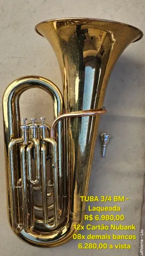 Tuba Bombardão 3/4 BM