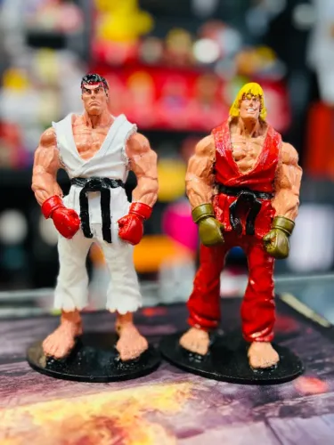 Bonecos Street Fighter