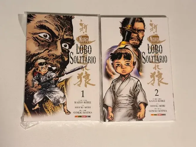 Mangá Novo Lobo Solitário 1 e 2 JBC