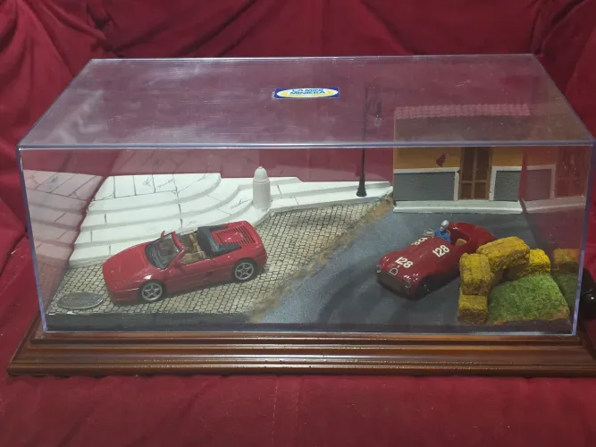 DioramaMiniatura 1:43 la miniera ferrari rara no Brasil 