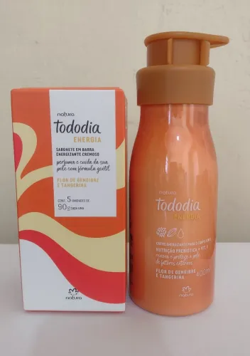 Kit NaturaTododia Flor de Gengibre e Tangerina