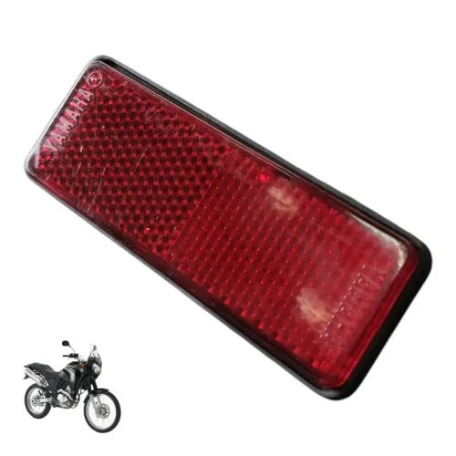 Refletor Olho De Gato Traseiro Yamaha Xtz 250 Tenere 2011 Vermelho