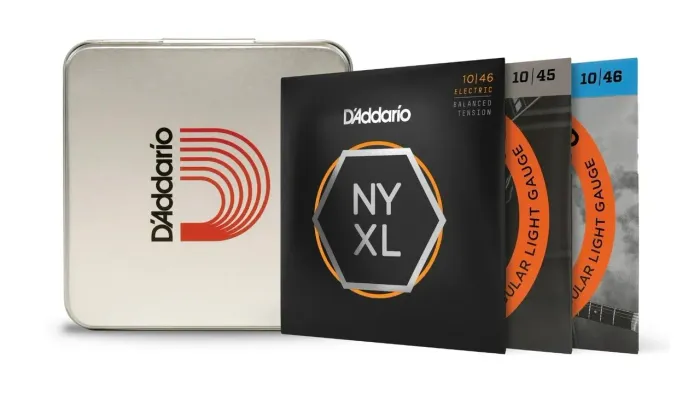 Cordas de Guitarra D'Addario 3 packs: NYXL, XL Nickel, Pure Nickel