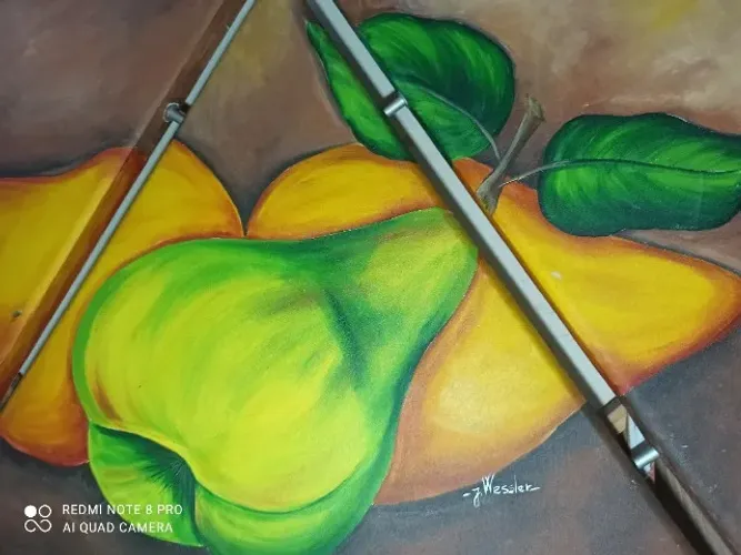 Quadro em pintura a óleo