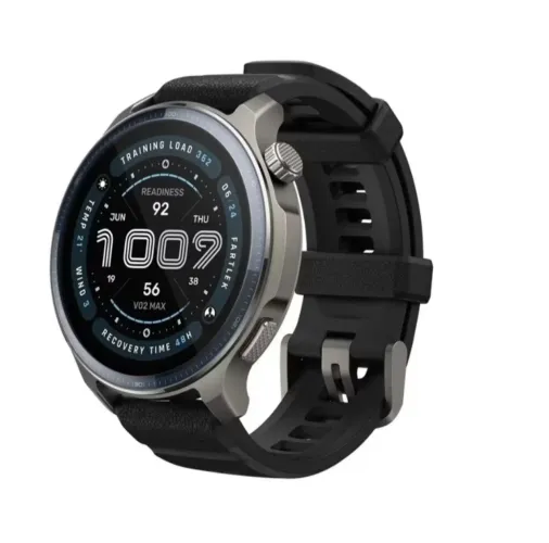 Amazfit Balance 2 GPS, Tela AMOLED Cristal Safira, C/ 2 Pulseiras Lançamento