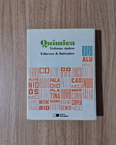 Livro Química - Volume Único - Usberco & Salvador 