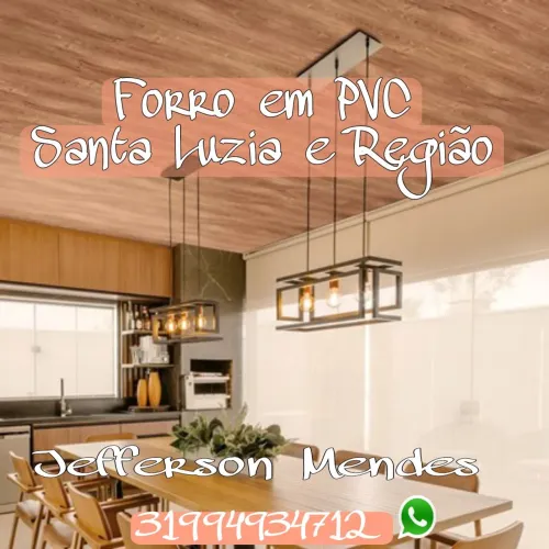 FORRO EM PVC. STA LUZIA E REGIÃO
