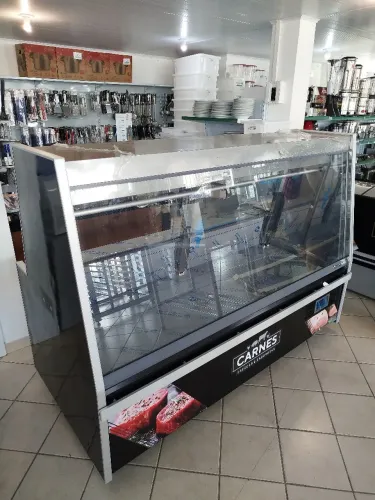R1 Balcão frigorífico expositor 2,00m com depósito Gelopar