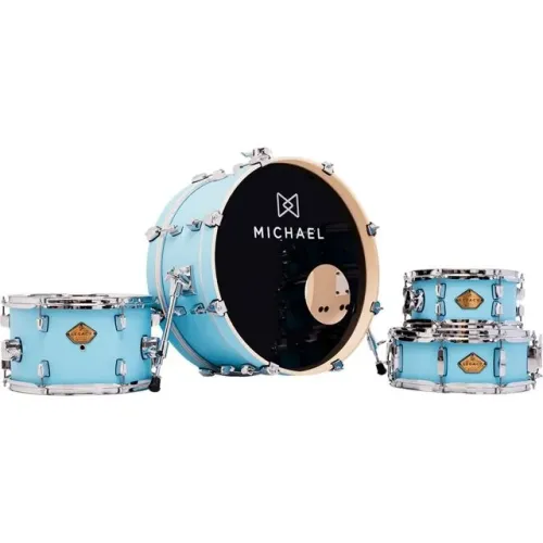 Bateria Legacy Slim Dml410 Bumbo 20 (shell Pack) Azul Vbl Cor Azul-aço