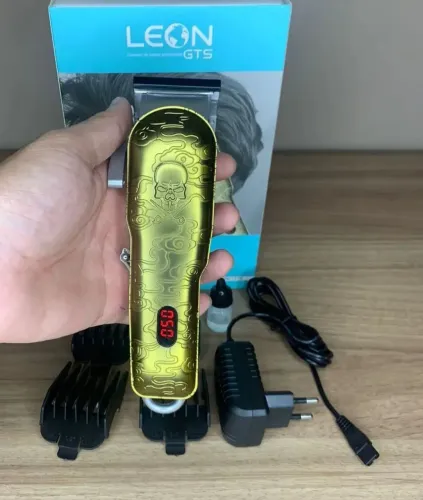 Maquina de corta cabelo profissional s/fio