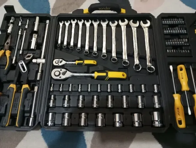 Jogo de ferramentas Vender 115 Pc cromo vanadio