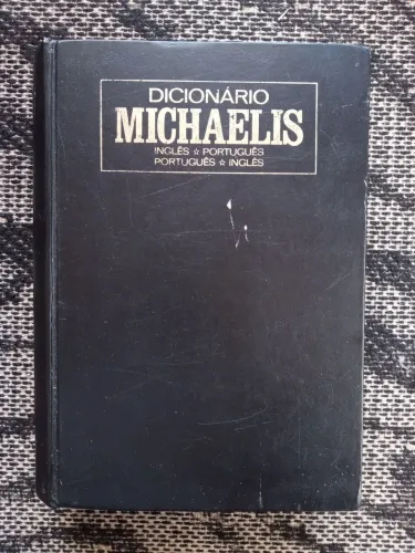 Inglês - Dicionário MICHAELIS - Livro Antigo