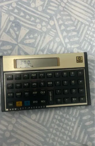 Calculadora HP 12C - Usada