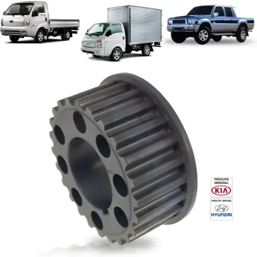ENGRENAGEM DO VIRABREQUIM CORREIA DENTADA (24 DENTES) ORIGINAL HYUNDAI HR KIA BONGO K2500