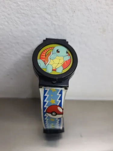 Relógio de Pulso Pokémon Squirtle original Nintendo de 1999