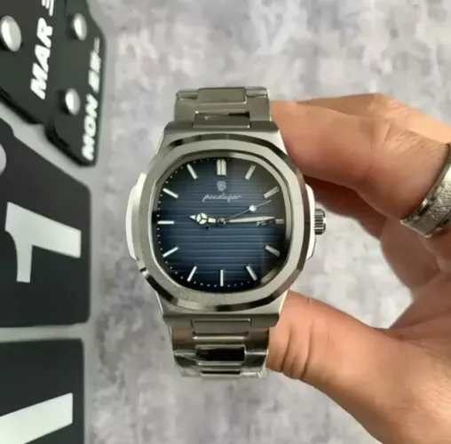 Relógio Masculino Poedagar 613 Aço Inox Lacrado
