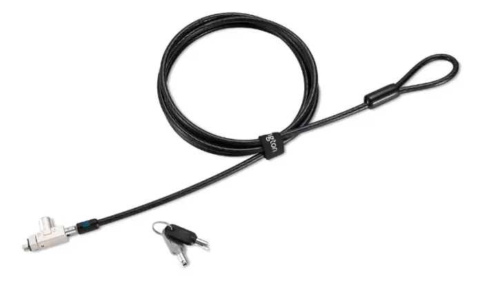 Trava para Notebook Kensington com Cadeado e Chave - NOVO E LACRADO