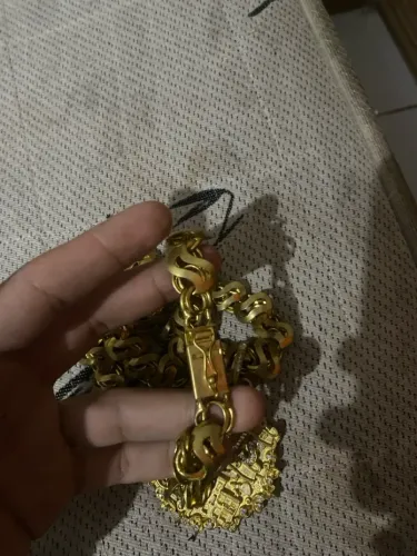 Cordão 100% moeda antiga 