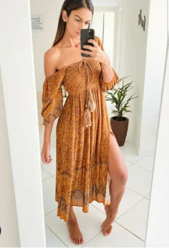 Vestido boho Farm