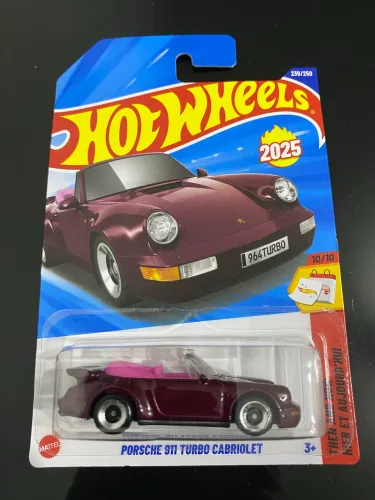 Hot Wheels Porsche 911 Turbo Cabriolet