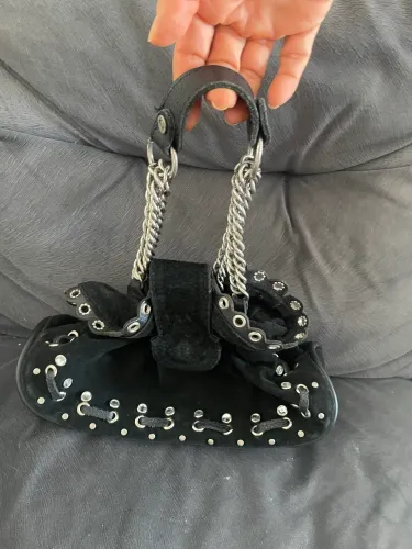 Bolsa pequena de mão preta 50,00