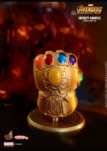 Manopla do Infinito - Cosbaby (Hot Toys) INFINITY GAUNTLET BOBBLE HEAD - COSB463