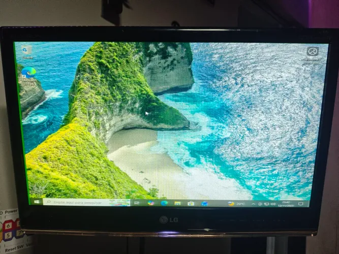 Monitor tv LG 19 leia anuncio 