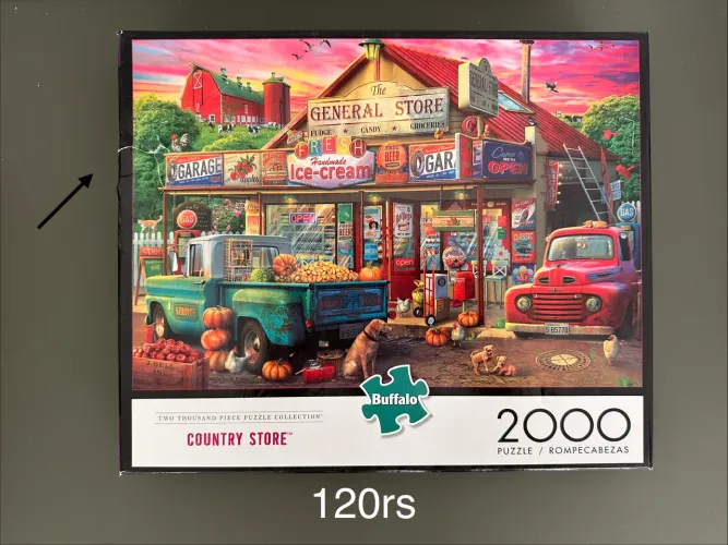 Quebra cabeça buffalo 2000 peças