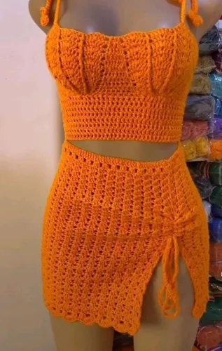 Conjunto de croche