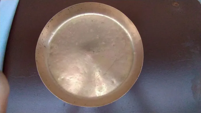 Prato para balança bronze 30cm