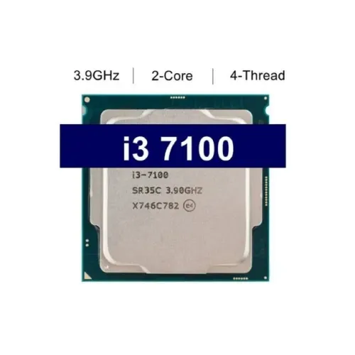Processador Intel Core I3 7100 LGA 1151 7ª Ger.Freq. 3.9 GHz Dual Core DDR4 OEM 2 Núcleos 