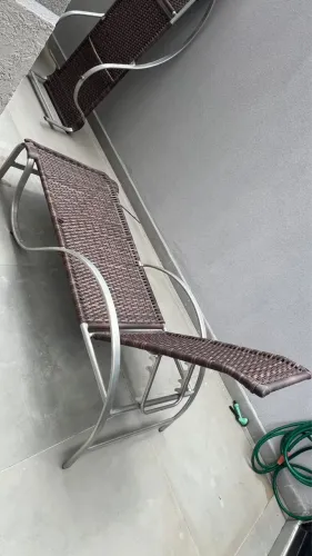 Kit 2 Espreguiçadeira para piscinas 