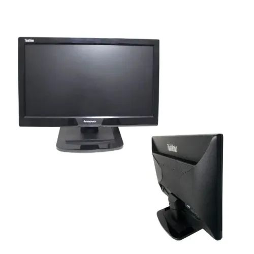 Monitor Lenovo 20 Polegadas Widescreen | VGA, DVI | Ajuste de inclinação