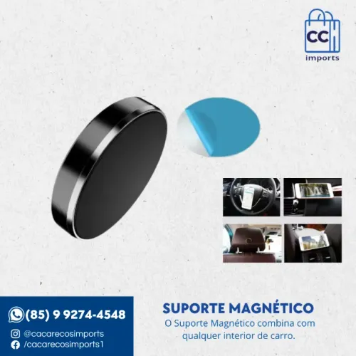 SUPORTE MAGNÉTICO PARA CARRO