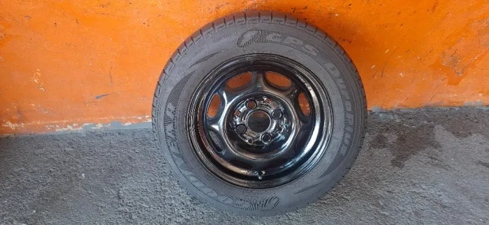 Estepe Aro 13 Original Volkswagen Gol, Voyage, Parati, Saveiro + Pneu Goodyear 165 x 70_A