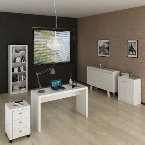  Móveis para Escritório/5 Peças/Excelente Custo Benefício, R$2.296,41!